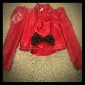 Weissman's red polyester jacket(dance costume)